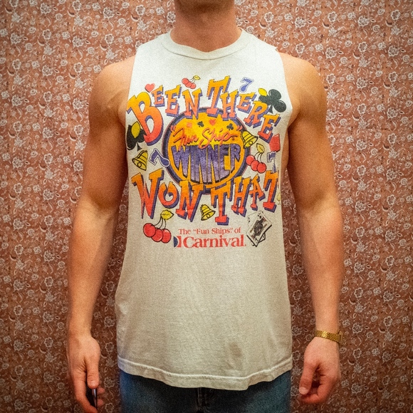 Carnival Cruise Vintage Tank Top - Picture 1 of 4